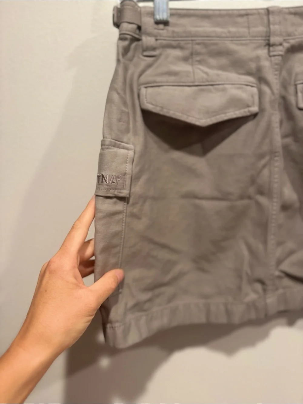 TNA Aritzia Supply Micro Cargo Skirt